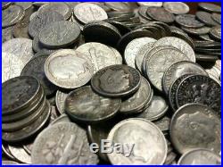 1/2 Troy Pound Lb Bag Mixed 90% Silver Dime U. S. Minted No Junk Pre 1965 One Lot