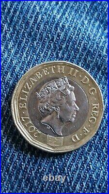 £1 Coin 2017 Mis Stamp