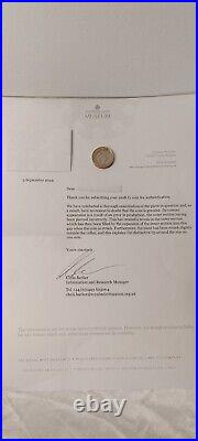 £1 Coin 2018 Impressive Error Very Scarce With Royal Mint Authentication Letter