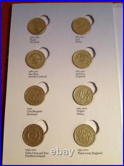 £1 Coin Hunt Album Full set of 25 coins 1st version now sold out at Royal Mint