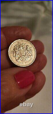 £1 Coin Uk Royal Arms 2003 Rare Collectable Decus Et Tutamen