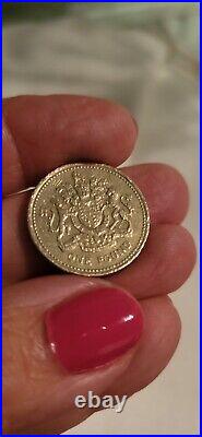 £1 Coin Uk Royal Arms 2003 Rare Collectable Decus Et Tutamen