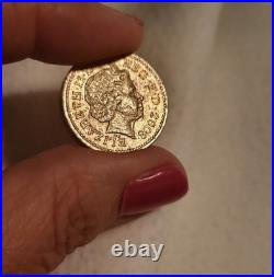 £1 Coin Uk Royal Arms 2003 Rare Collectable Decus Et Tutamen