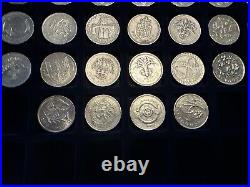 £1 One Pound Coin FULL SET 24 Coins including New Pound & Edinburgh capital