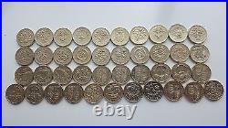 £1 One Pound Coin. Full Set 41 Coins (all 24 Designs) 1983-2015 Capital, Floral