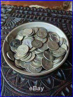 1 One Troy Pound 90% Silver Washington Quarters FULL DATE Survival Silver Lot