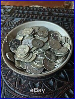 1 One Troy Pound 90% Silver Washington Quarters FULL DATE Survival Silver Lot
