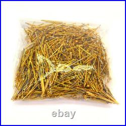1 Pound (453.5 grams) of Gold Plated Connectors and Pins for Gold Scrap Recovery