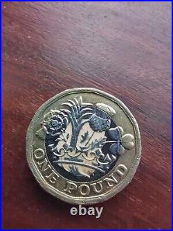 1 Pound Coin Error, Bi Metal Centre, Pound Coin