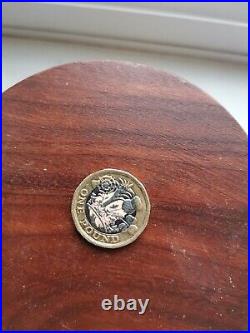 1 Pound Coin Error, Bi Metal Centre, Pound Coin