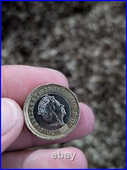 £1 Pound Coin Mint error 2016