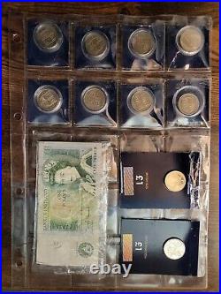 £1 Round Coins Full set of 53 Ideal for beginner collectors