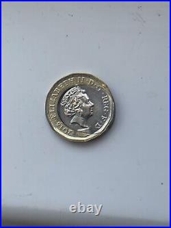 £1 coin Misshapen/faulty