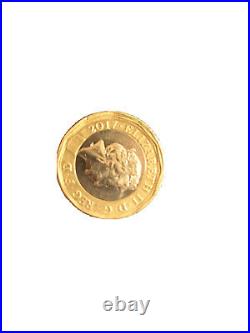 £1 coin. RARE MINTING ERROR. Circulated. Great condition