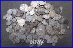 1 kilo SILVER PRE 1920 COINS. 925 STERLING SILVER, 1000 GRAMS SCRAP