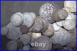 1 kilo SILVER PRE 1920 COINS. 925 STERLING SILVER, 1000 GRAMS SCRAP