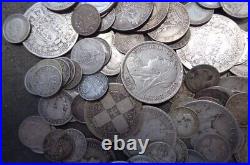 1 kilo SILVER PRE 1920 COINS. 925 STERLING SILVER, 1000 GRAMS SCRAP