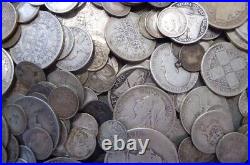 1 kilo SILVER PRE 1920 COINS. 925 STERLING SILVER, 1000 GRAMS SCRAP