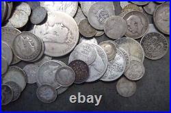 1 kilo SILVER PRE 1920 COINS. 925 STERLING SILVER, 1000 GRAMS SCRAP