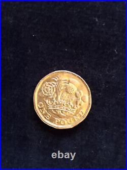 £1 mono error coin 2016 UK. Rare and genuine