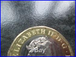 £1 one pound TRIAL Piece 2016. 100% Genuine. Very rare. With micro lettering