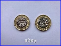 1 pound 2017 Coin Very Exclusively Rare Queen Elizabeth