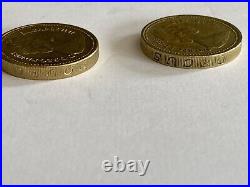 1 pound coin 1983 one pound coins extremely rare minting error coin