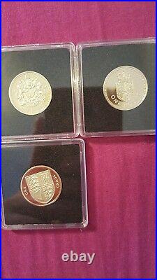 £1 proof coins