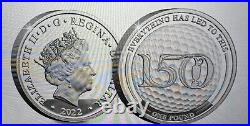 150th Anniversary 1pound Coin Silver 925/1000