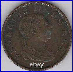 1813 George III Essequibo & Demerary 1 Stiver Coin World Coins Pennies2Pound