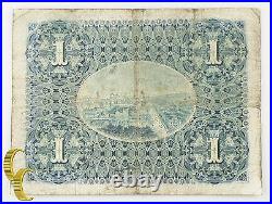 1916 Scotland £1 Pound Note (Fine, F) National Bank of Scotland Limited P#248a