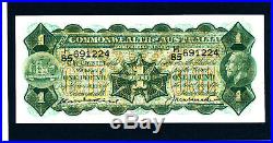 1927 Australian One Pound Note Kell / Heathershaw EF (extremely fine)