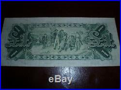1927 One Pound Note Riddle/Heathershaw EF +