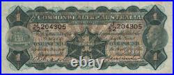 1927 One Pound Riddle/Heathershaw R26 Very Fine