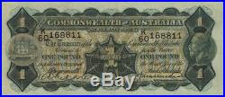 1927 One Pound Riddle/Heathershaw R26 good VF
