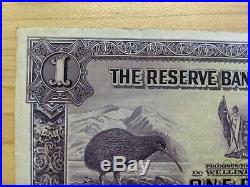 1934 The Reserve Bank of New Zealand One Pound £1 Maori Chief Banknote