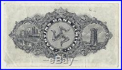1938 Isle of Man Martins Bank Limited £1 One Pound Currency P-18b Circ