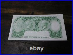 1961 Australian One Pound HK20 Coombs/Wilson R34B UNC