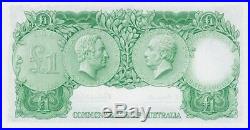 1961 One Pound Star Note Coombs/Wilson R34bS Uncirculated