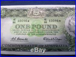 1961 One Pound Star Note Sheehan/McFarlane aUNC