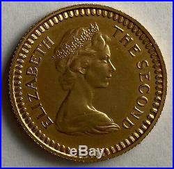 1966 Rhodesia Gold One Pound £1 Rare