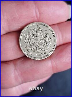 1983 £1 Elizabeth II DECUS ET TUTAMEN One Pound Coin Royal Coat Of Arms