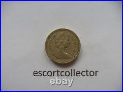 1983 £1 ROYAL ARMS The First Old One Pound Coin UK £1 1983 (35)