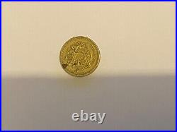 1983 One Pound Coin £ 1 Rare Collectable Error Edge Lettering Upside Down