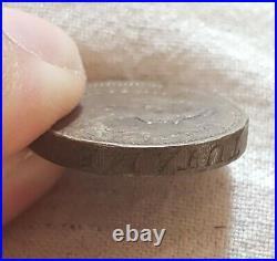 1983 Rare Old One Pound £1 Royal Arms Coin Error Upside Down DECUS ET TUTAMEN