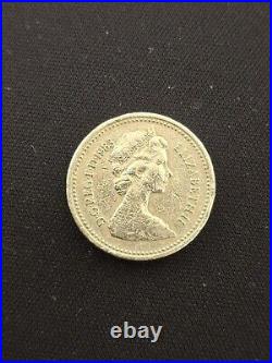 1983 Royal Arms One Pound Coin Old Style (£1) EXTREMELY RARE