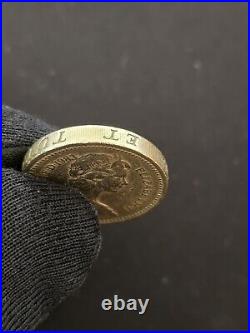 1983 Royal Arms One Pound Coin Old Style (£1) EXTREMELY RARE