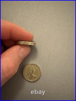 1983 Royal Arms One Pound Coin Old Style (£1) EXTREMELY RARE- Wriring edges