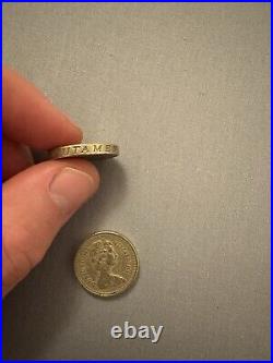 1983 Royal Arms One Pound Coin Old Style (£1) EXTREMELY RARE- Wriring edges