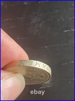 1983 Royal Arms One Pound Coin Old Style (£1) EXTREMELY RARE- Wriring edges